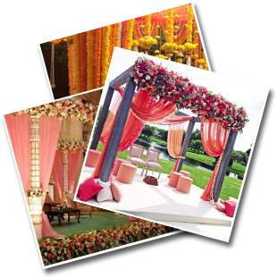 Flower Decoration Stages in Delhi Gurgaon